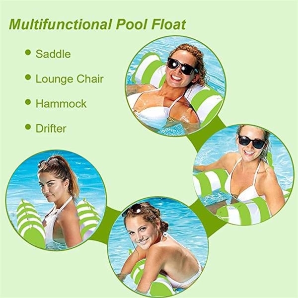 4-in-1 Monterey Hammock Inflatable Pool Float 8