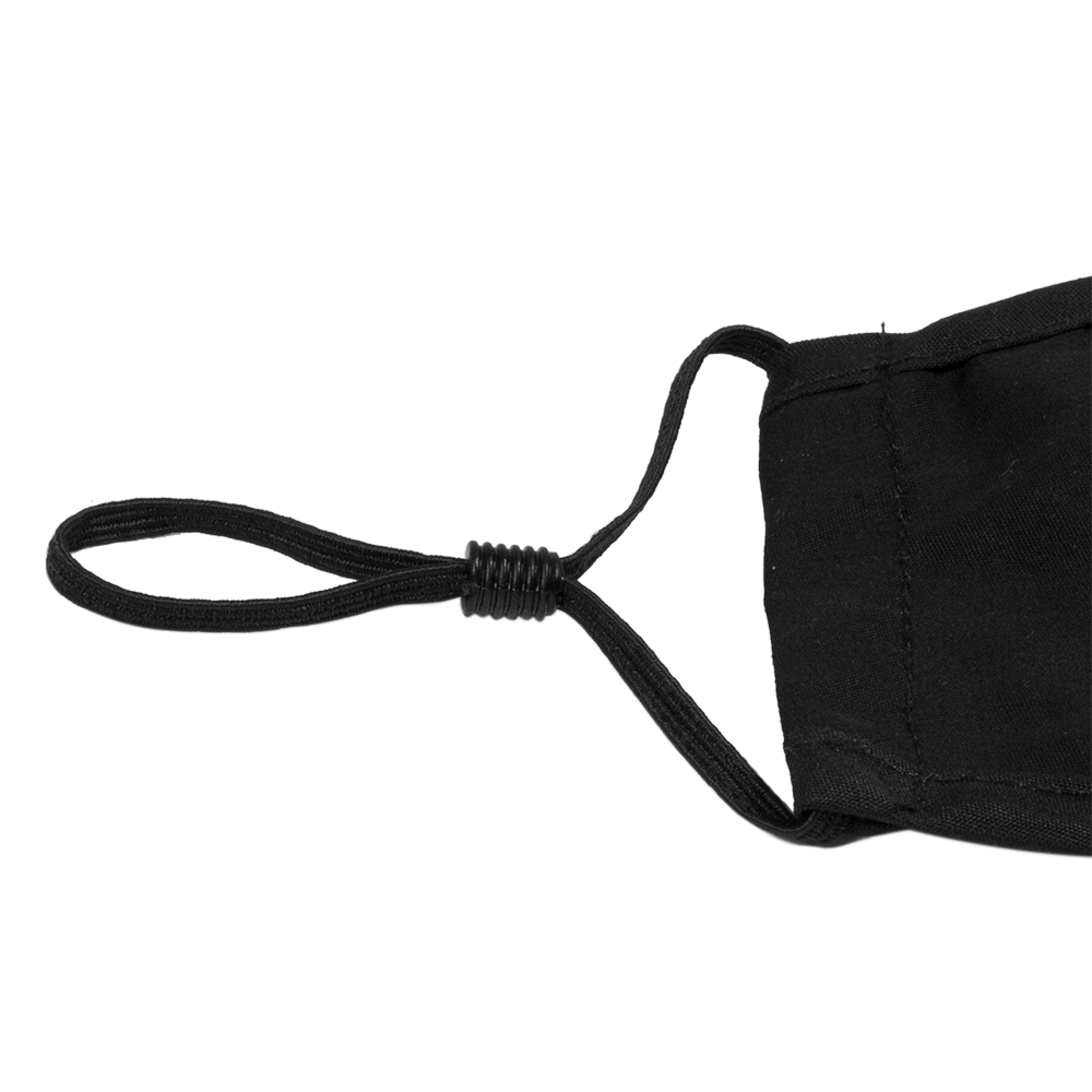 Reusable 2-layer Face Mask with adjustable elastic strap and filter slots