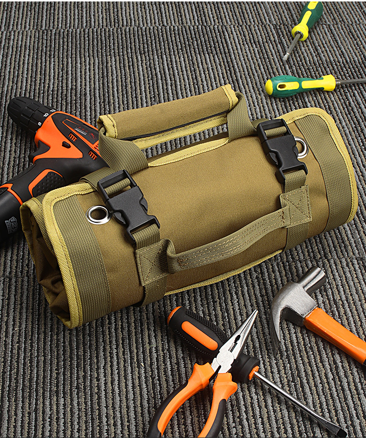 Heavy Duty Roll Up Organizer with 6 Tool Bag 3