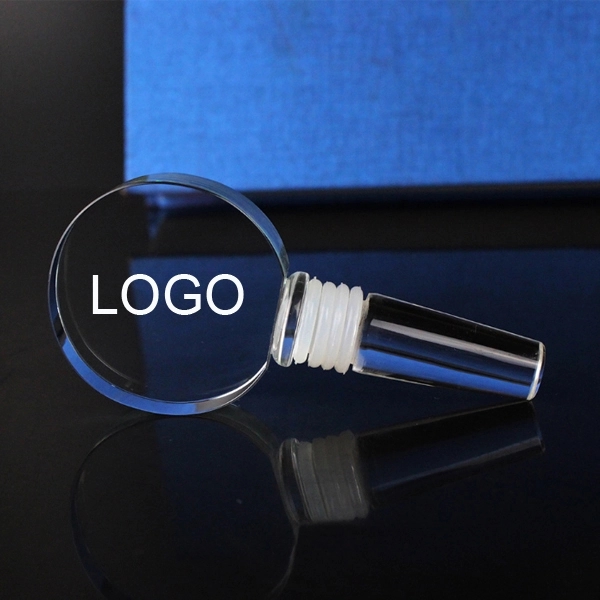 3D Crystal Circle Bottle Stopper 2