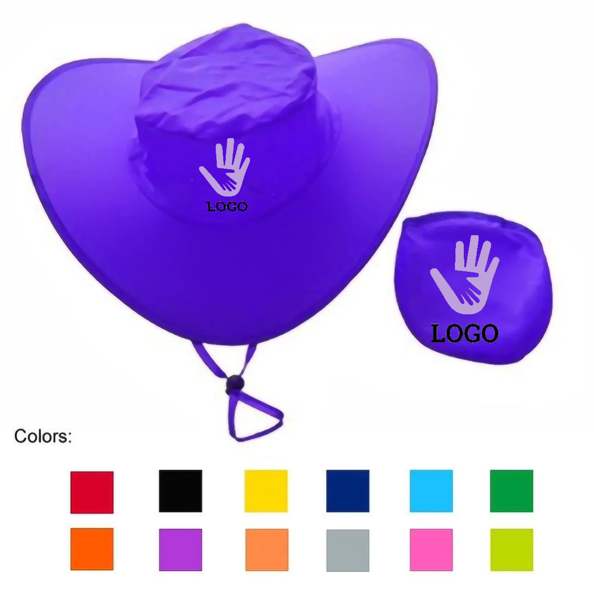 Foldable Polyester hat 2