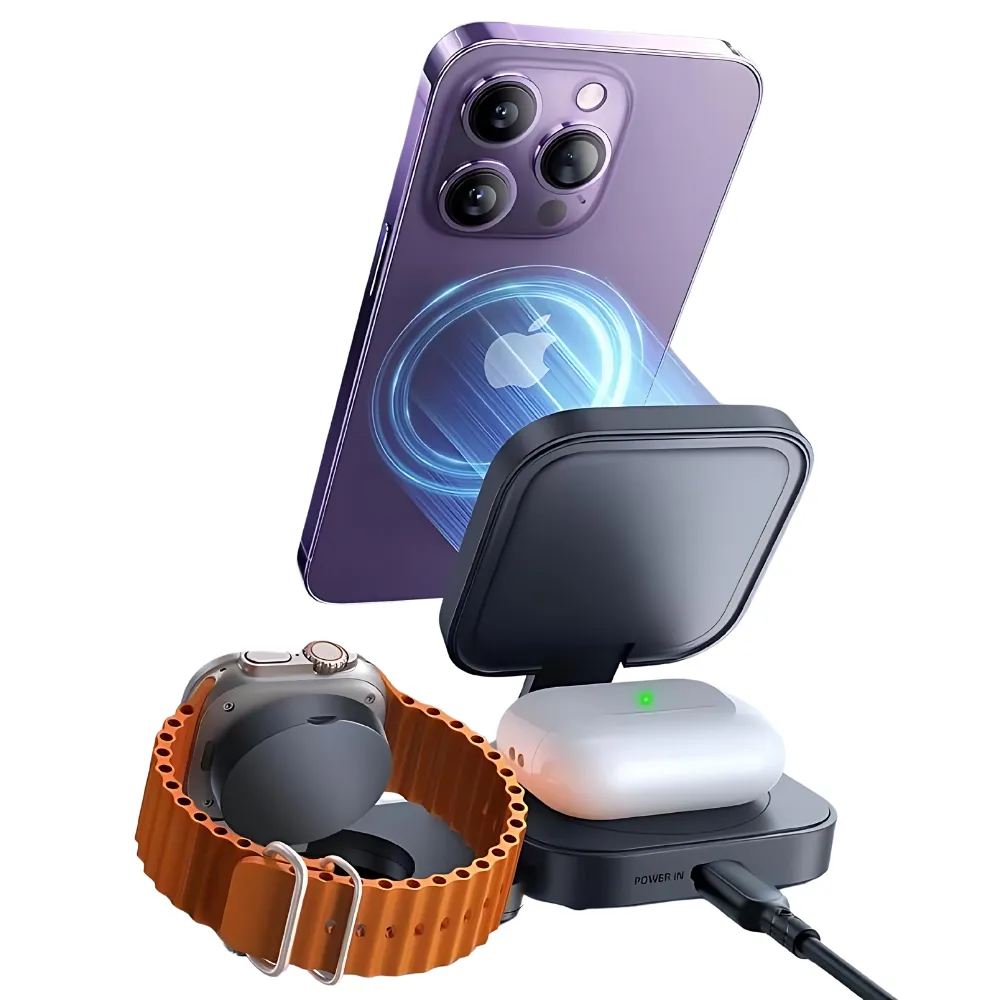 Compact 3-in-1 Charger 8