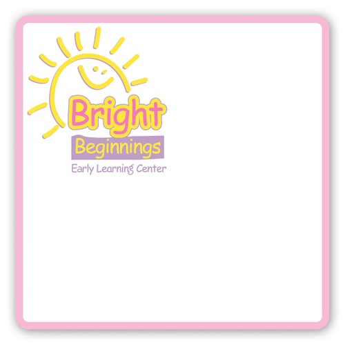 Laminated Name Badge (3"x3") Square - No Personalization