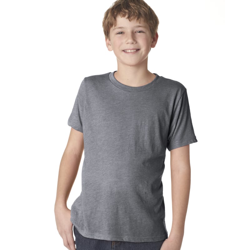 Next Level Apparel Youth Triblend Crew 8