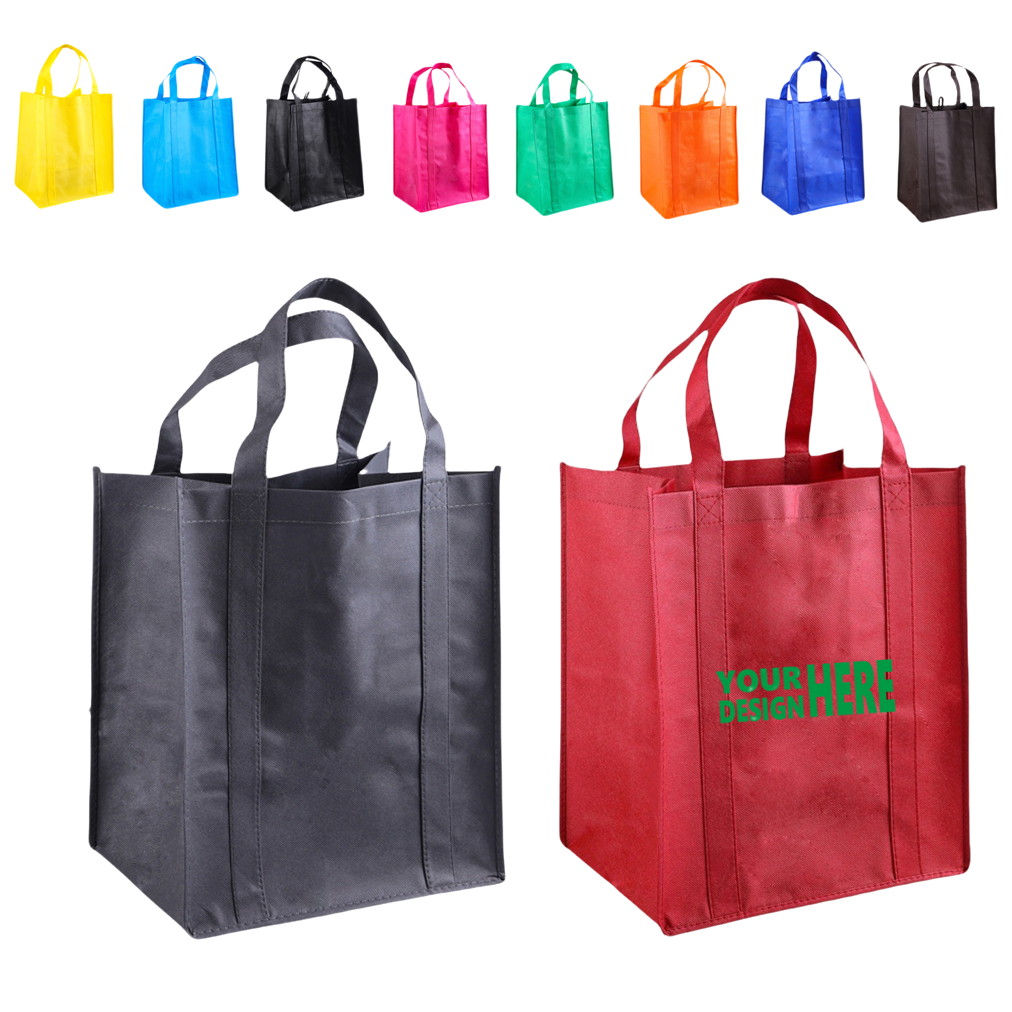 Non-Woven Reusable Grocery Bags MOQ50 1