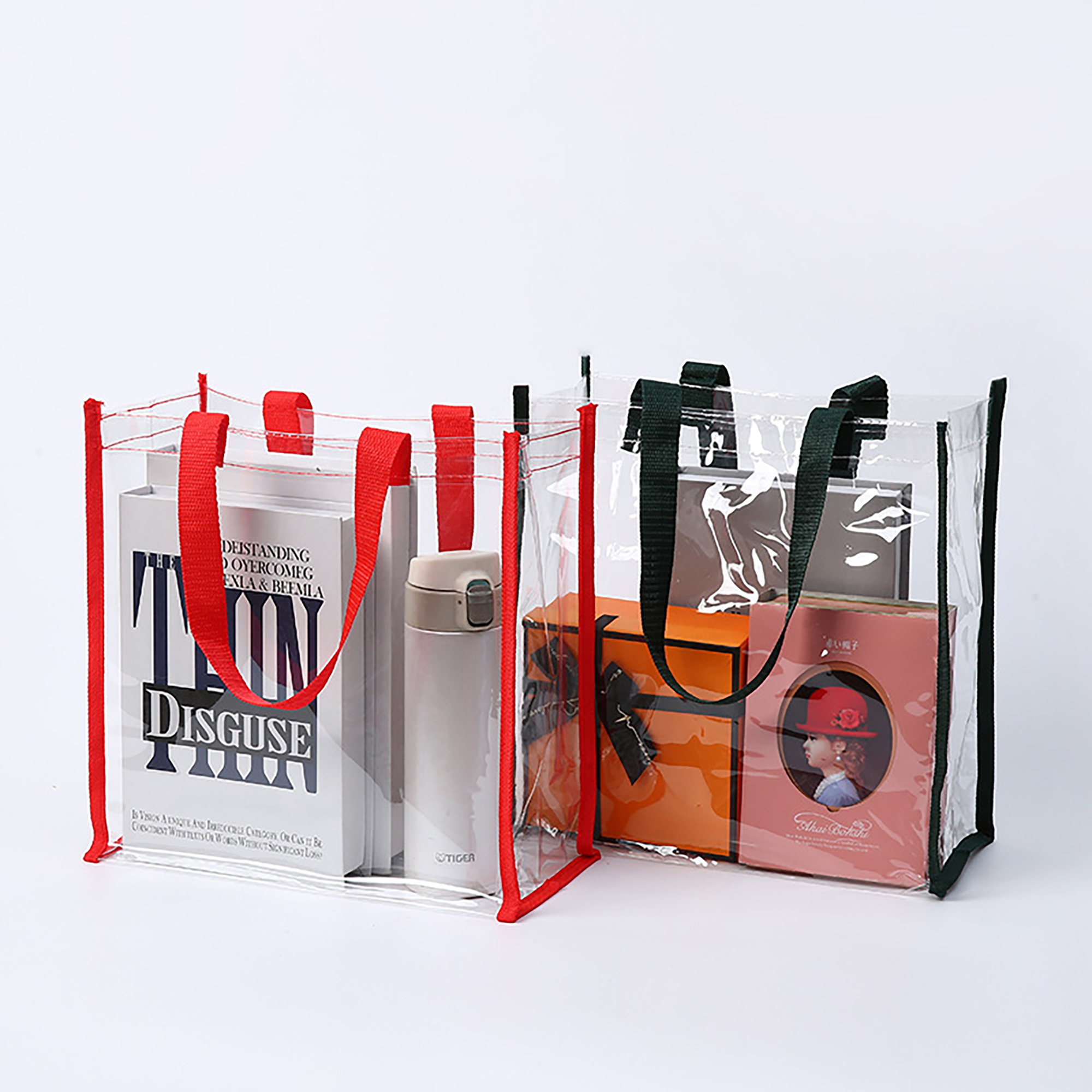 PVC Clear Stadium Tote Bag 2