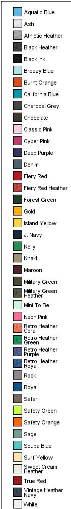 Jerzees Classics Unisex Cotton T-Shirt 363M 143