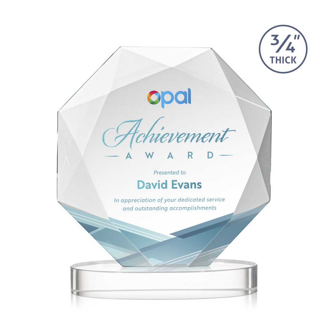 Bradford VividPrint™ Award on Alberton Base - Starfire 6