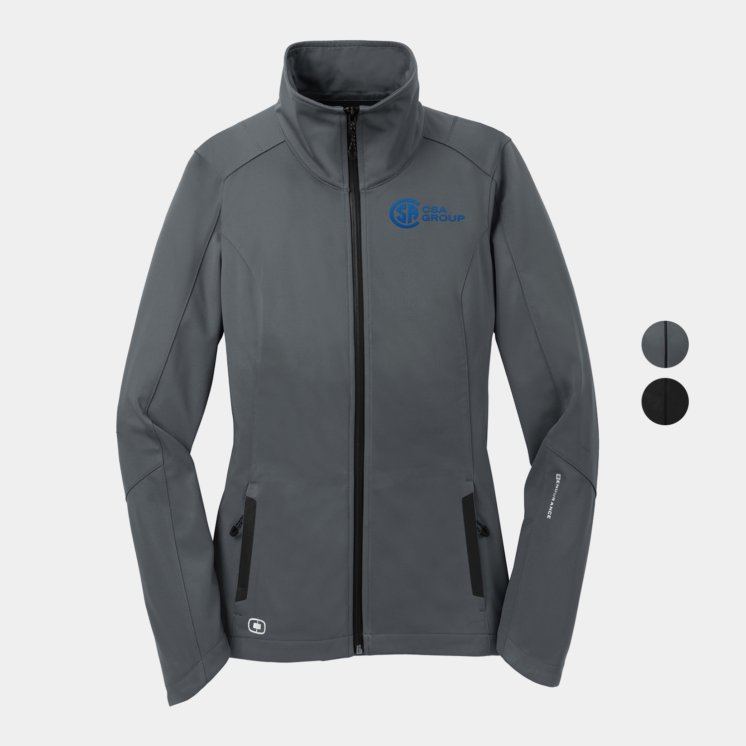 OGIO® Water Resistant Full Zipper Hoodie 4