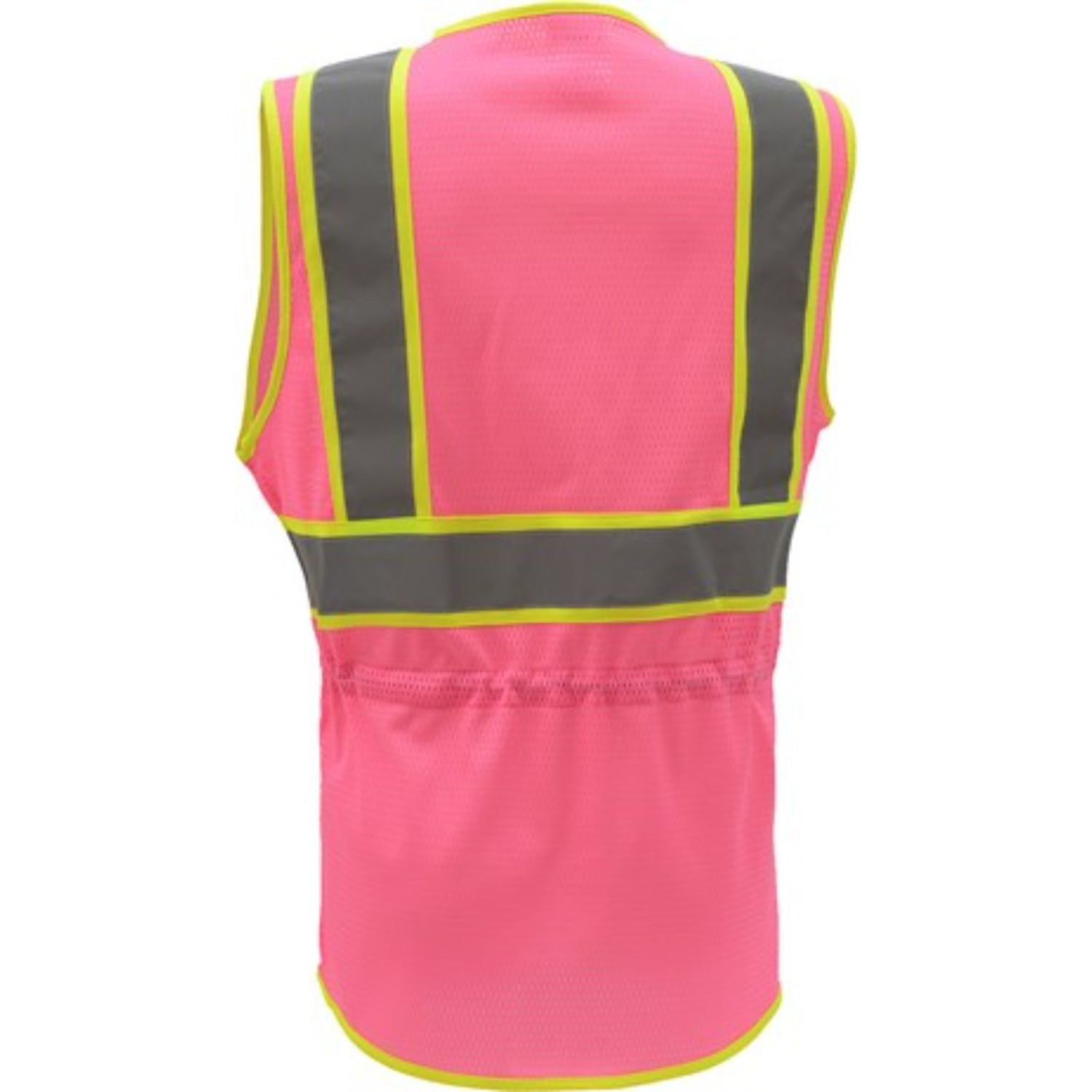 rPET Class 2 Lady Mesh Reflective Tape Safety Vest with 2 Pockets 3