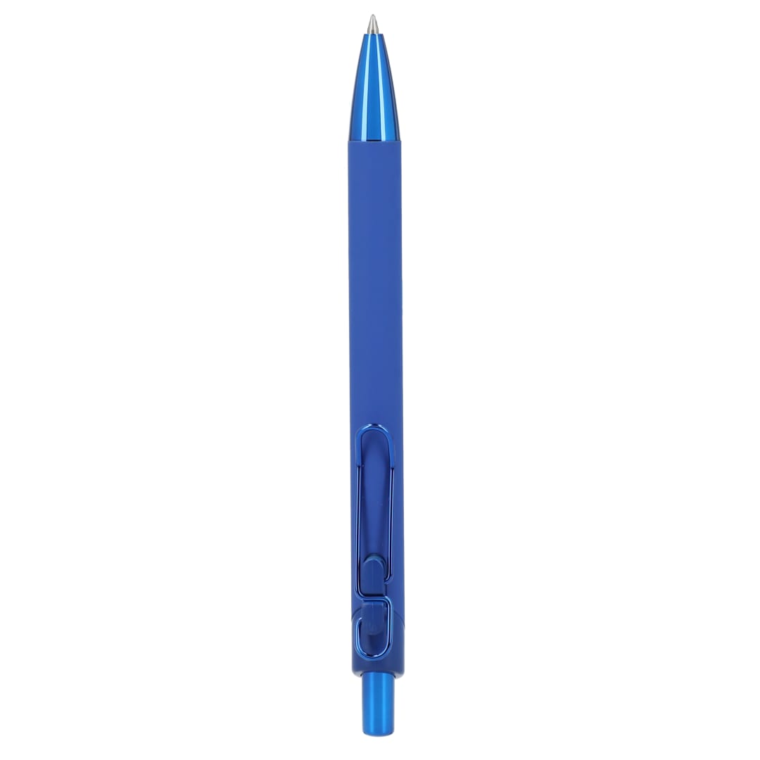 Metallic Recycled Aluminum Soft Touch Gel Pen 35