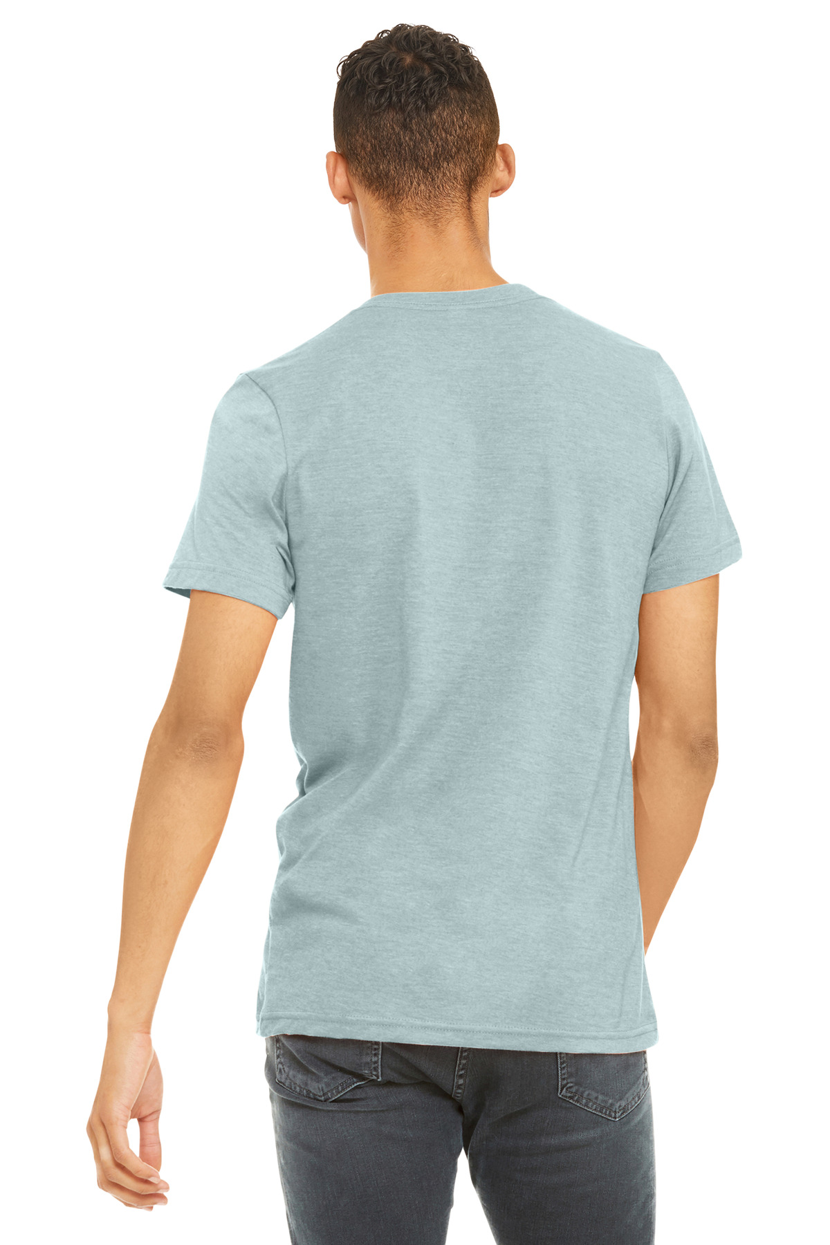 BELLA+CANVAS Unisex Heather CVC Short Sleeve Tee. BC3001CVC 265