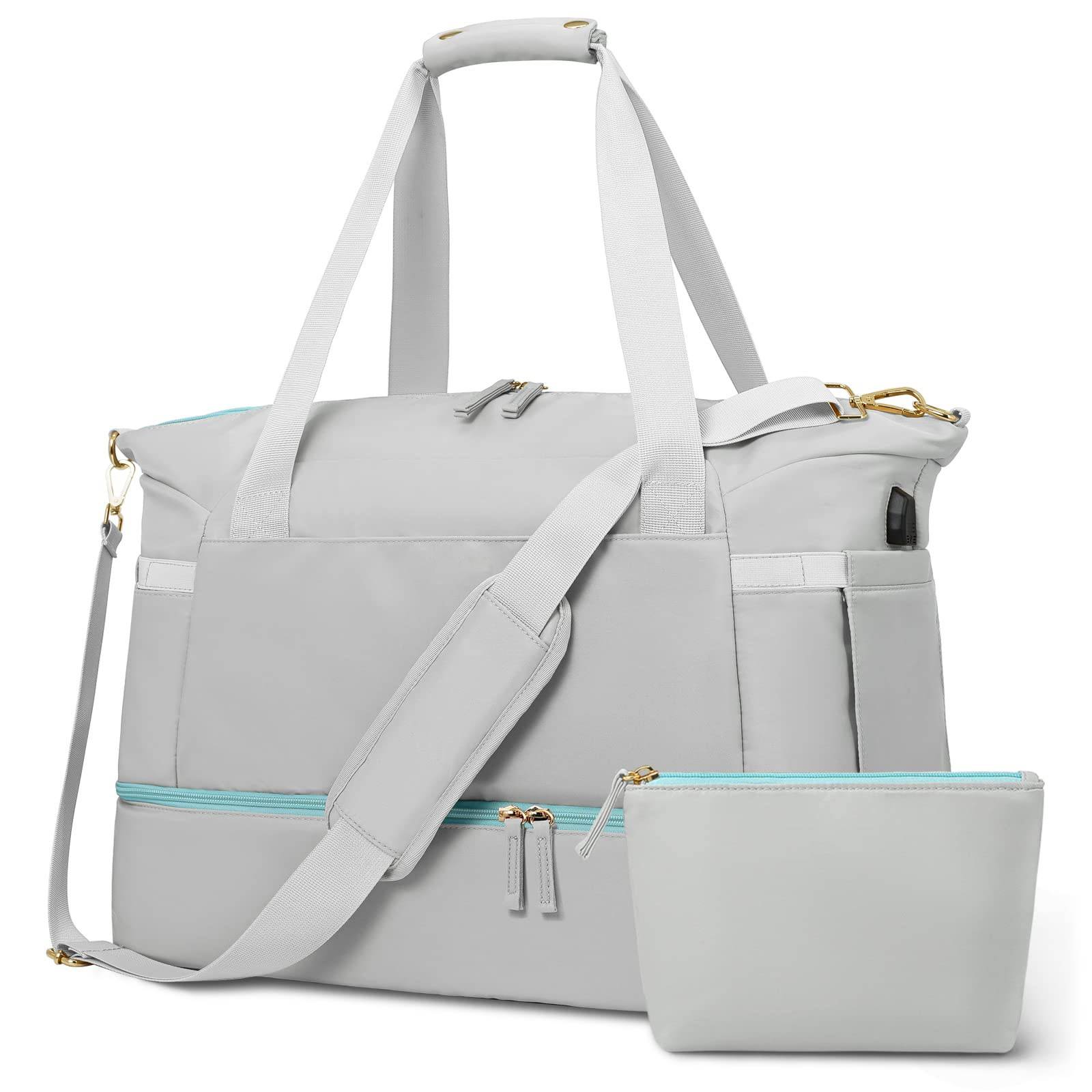 Gym Bag with USB Charging Port for Women 12