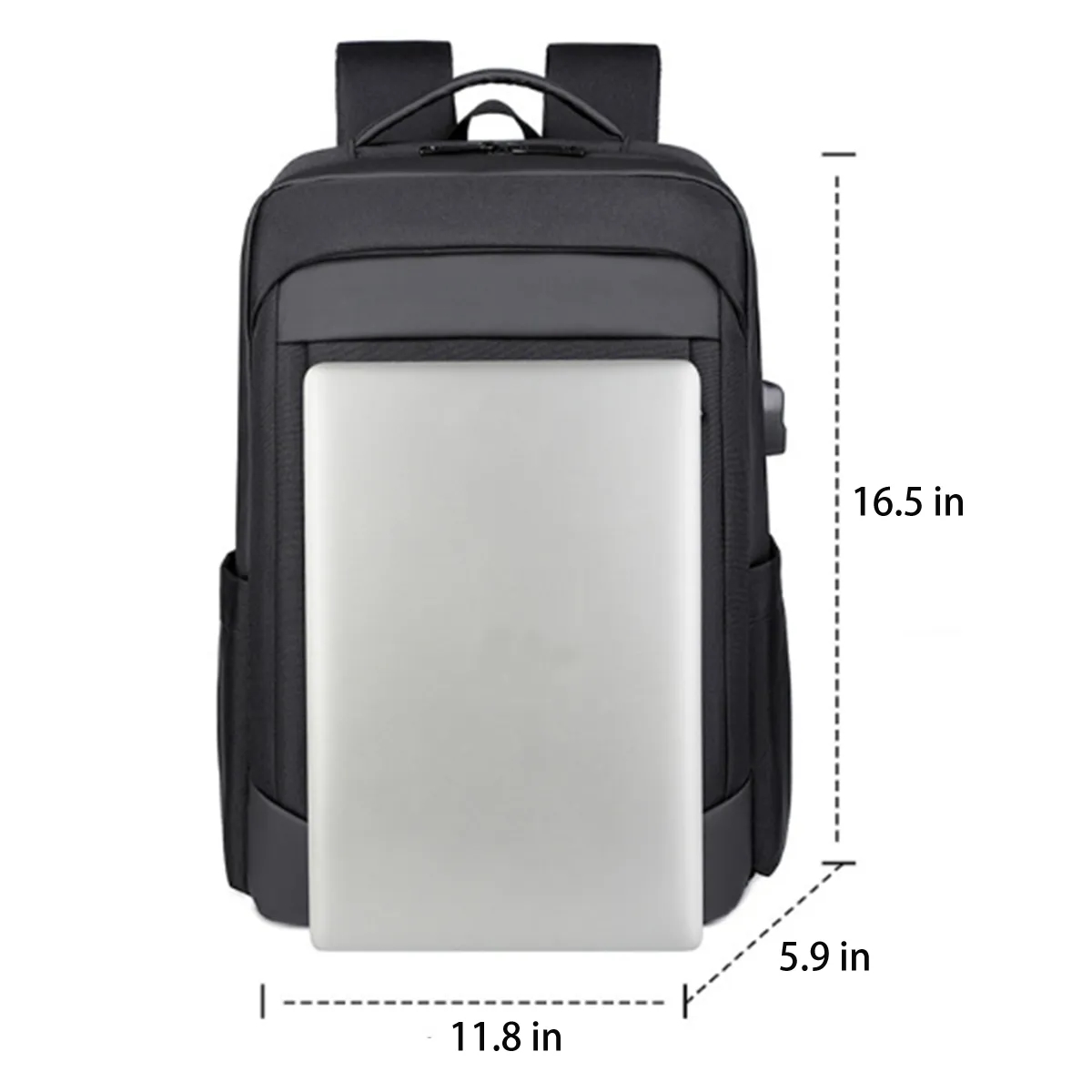 Custom Gift Travel Business Work Bag With USB Charging Port 5