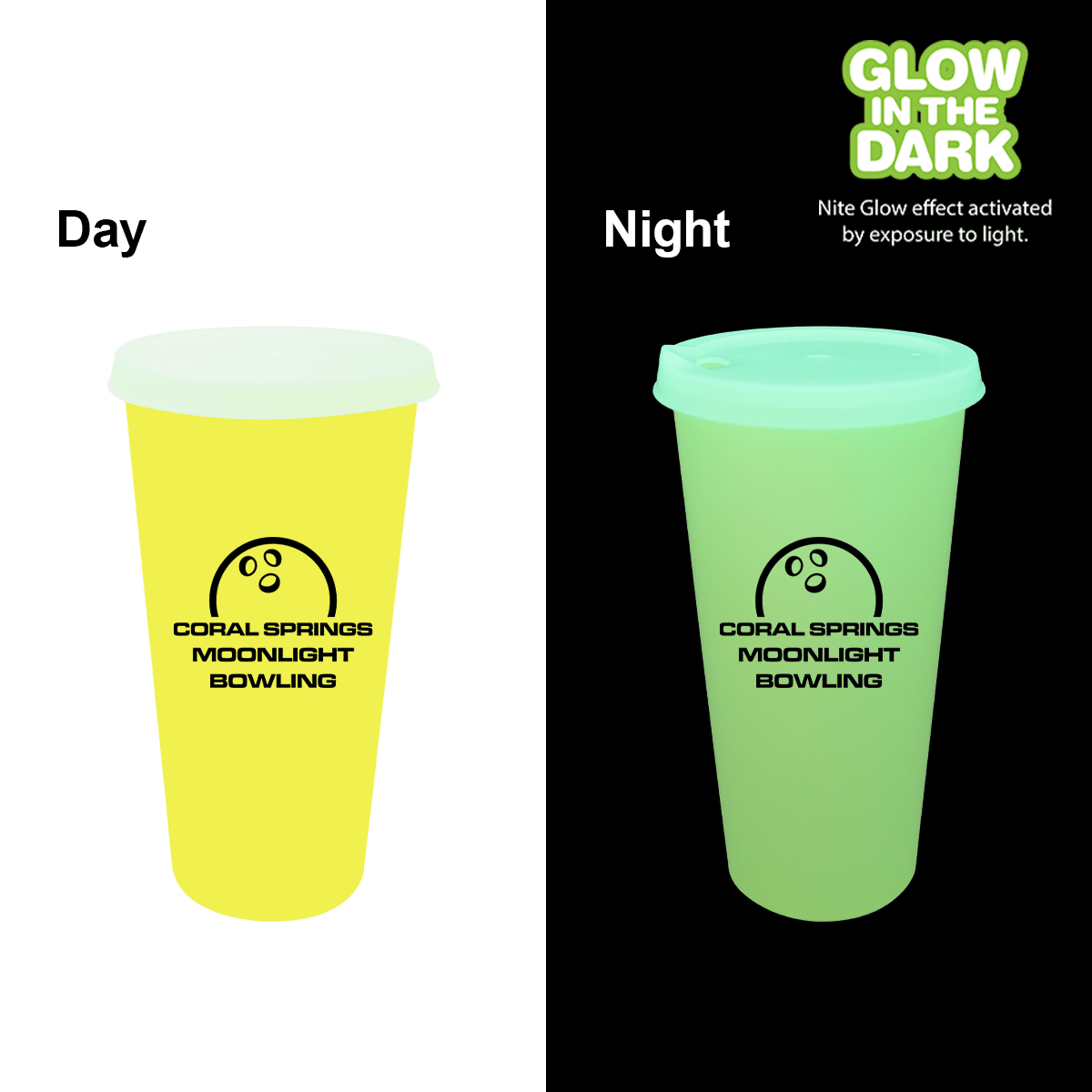 Nite Glow 26 oz. Tumbler with Lid 14