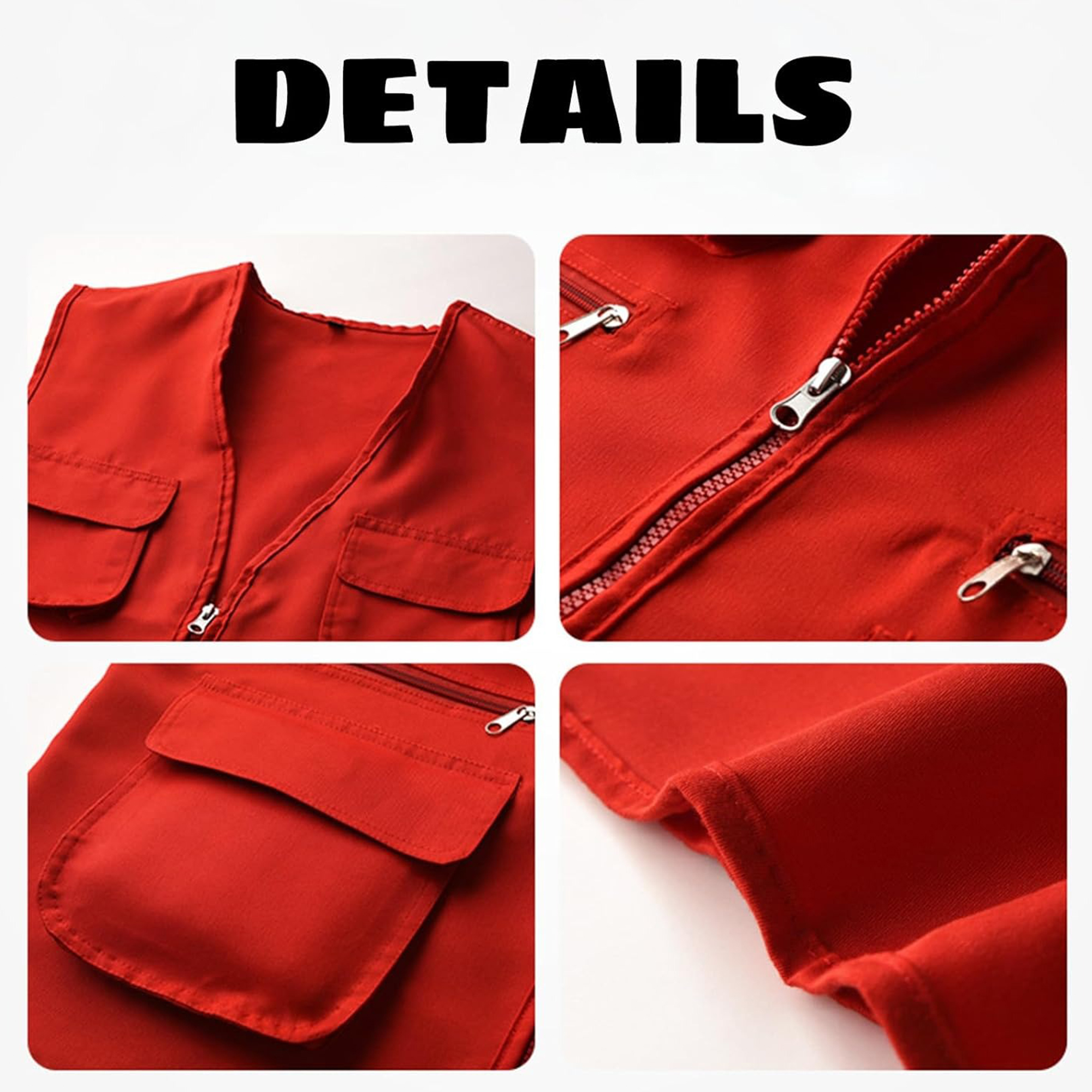 MOQ 50pcs Multi-Function Safety Vest 1