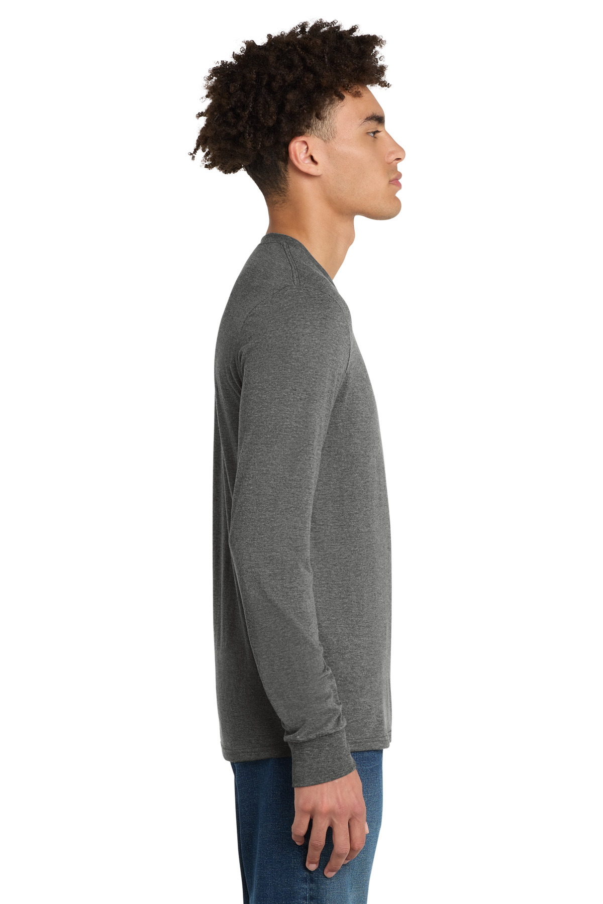 District Perfect Tri Long Sleeve Tee . DM132 78