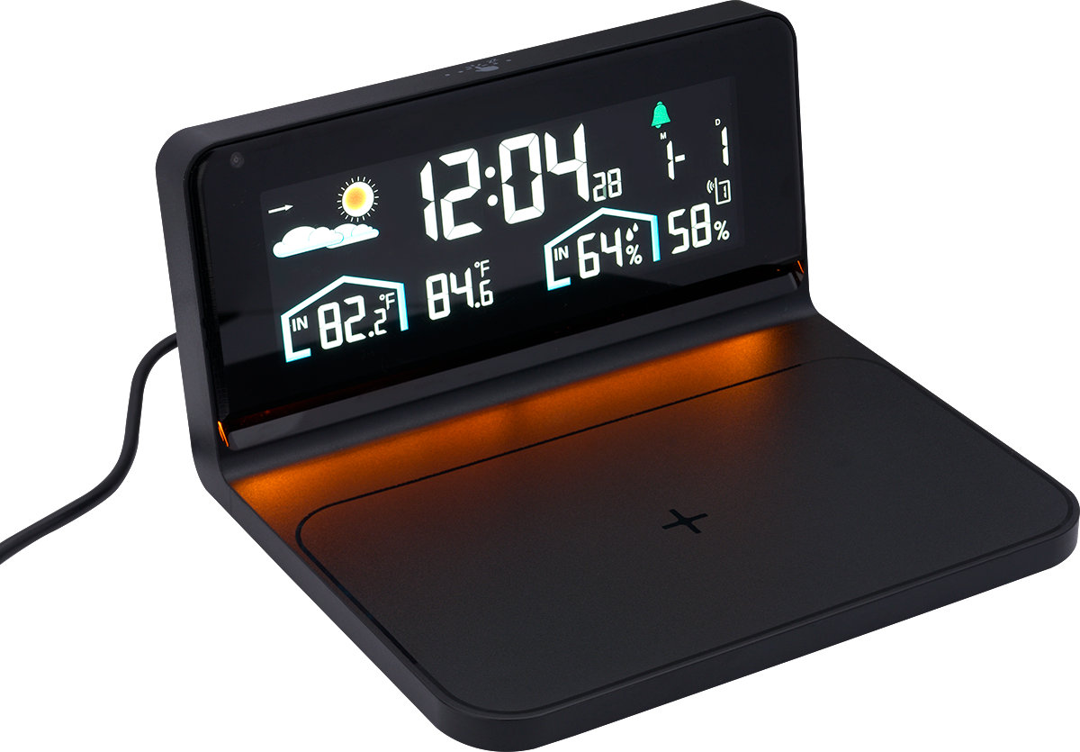 Digital Weather Station and Wireless Charger 15