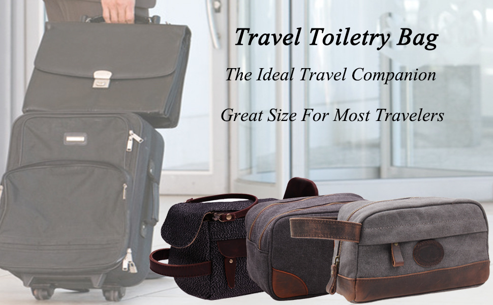 Canvas Travel Dopp Kit 3