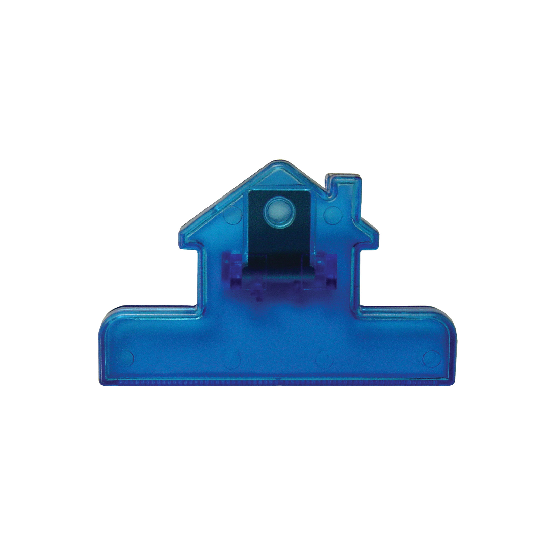 House Shaped Translucent Chip Clip 3