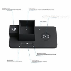 4-In-1 Pen Holder Wireless Charger 2