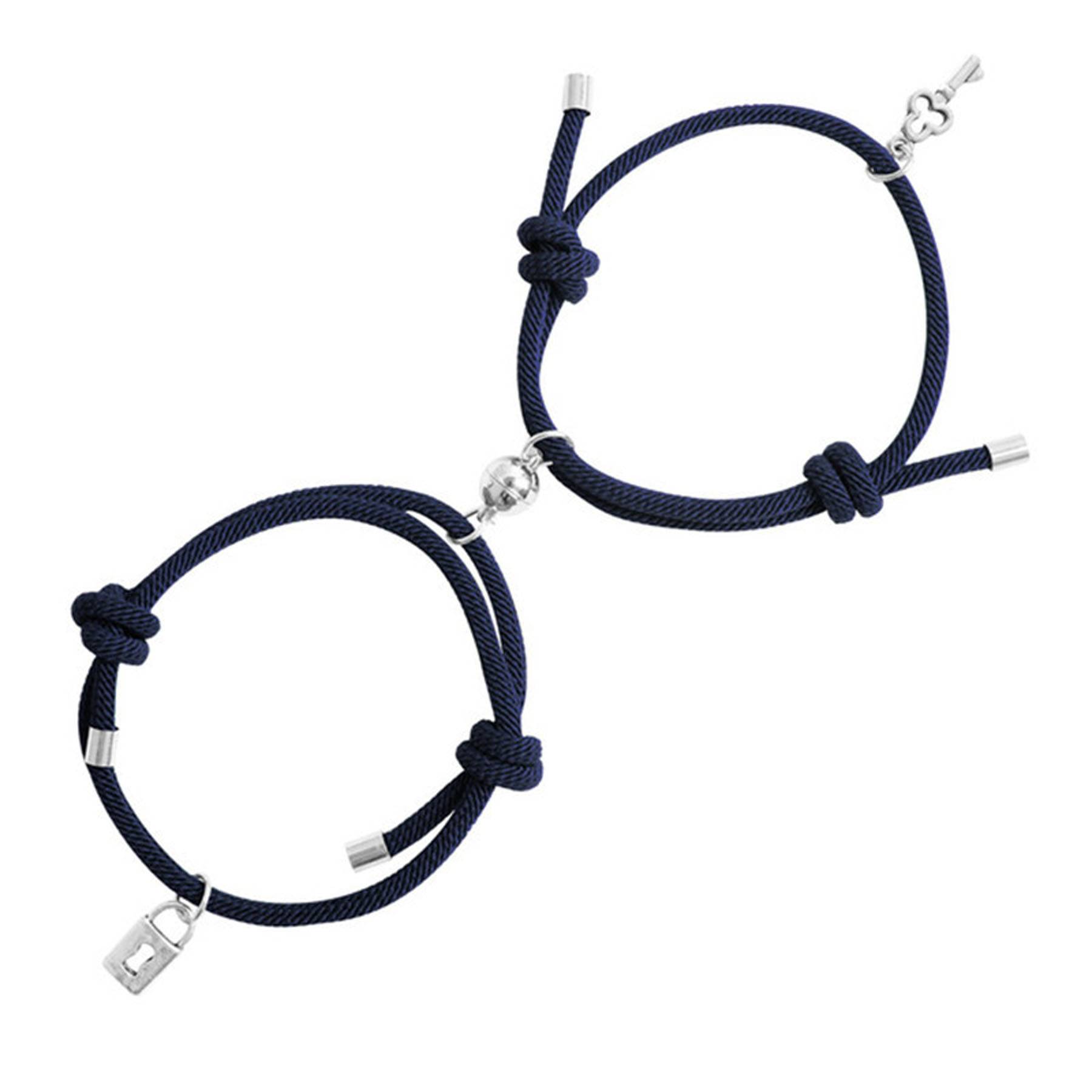Alloy key lock magnetic bracelet 8