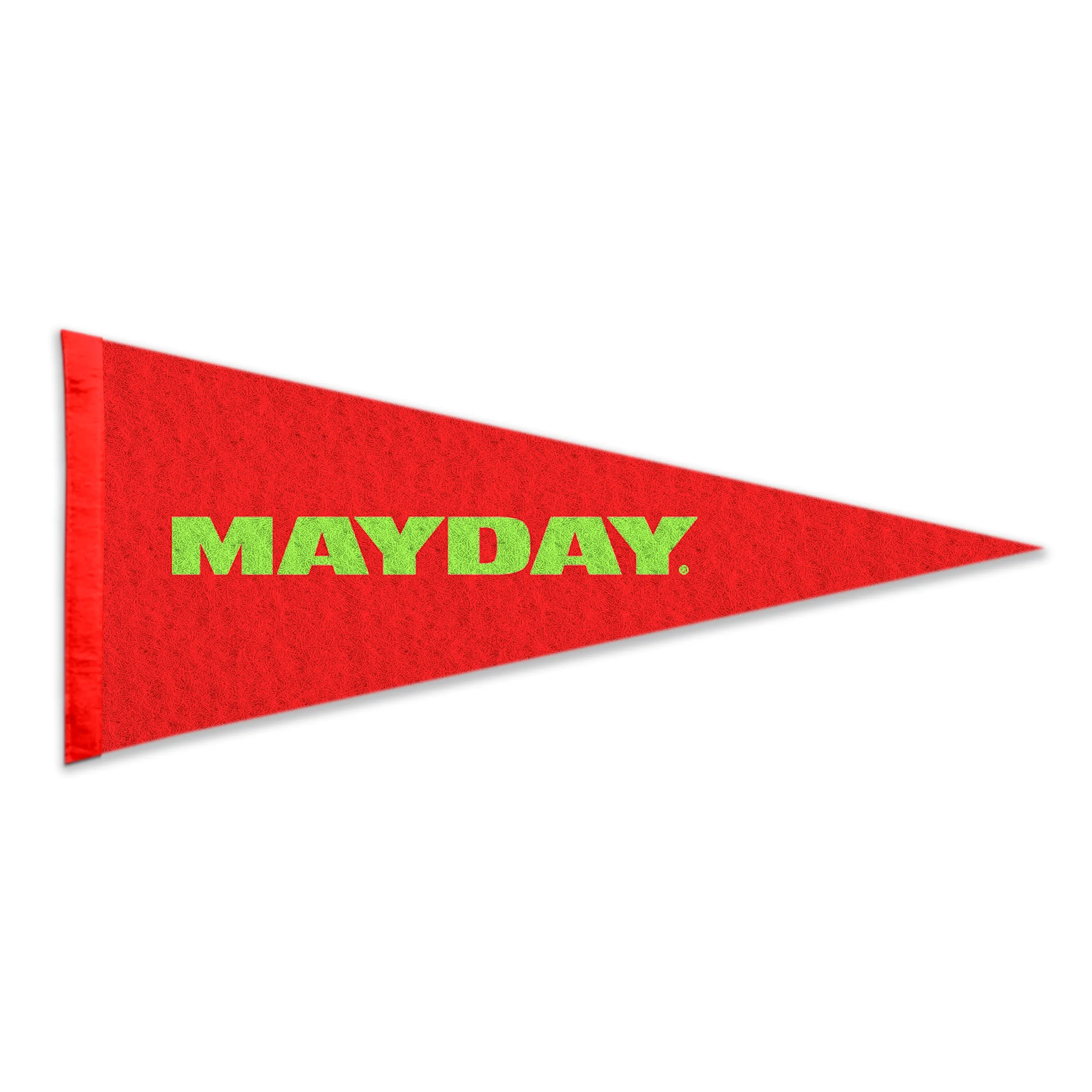 Wool Felt Pennant without Wood Pole - Heat Transfer 4