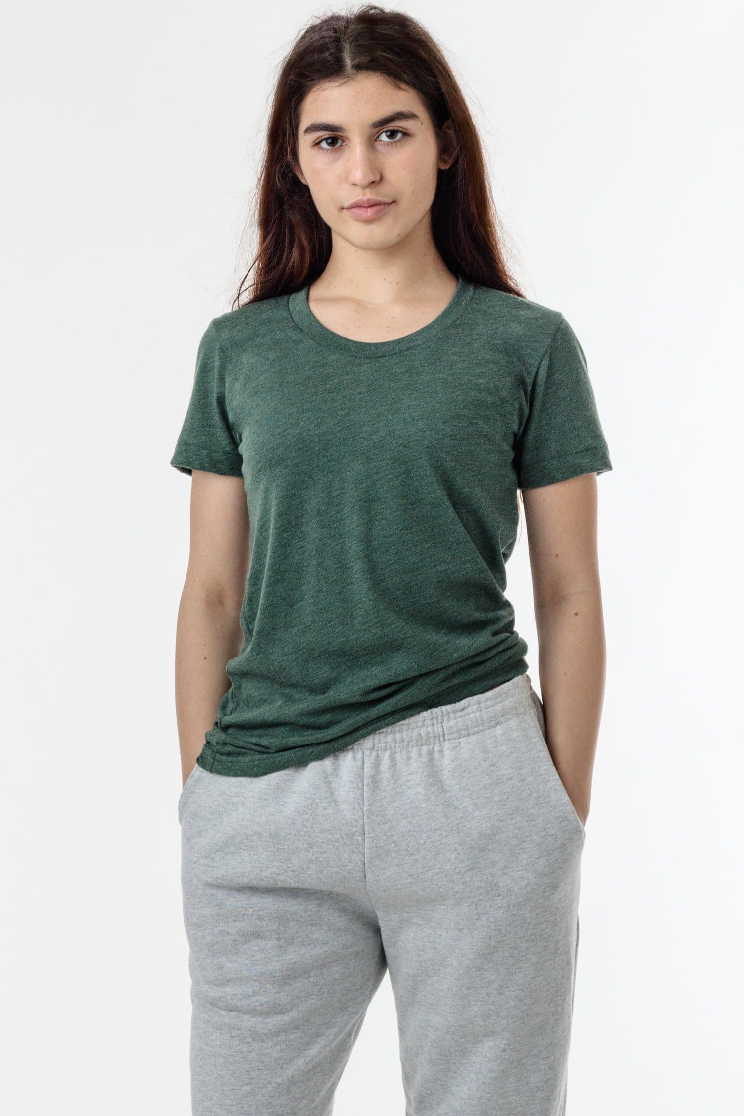WOMEN'S POLY COTTON S/S T-SHIRT 6