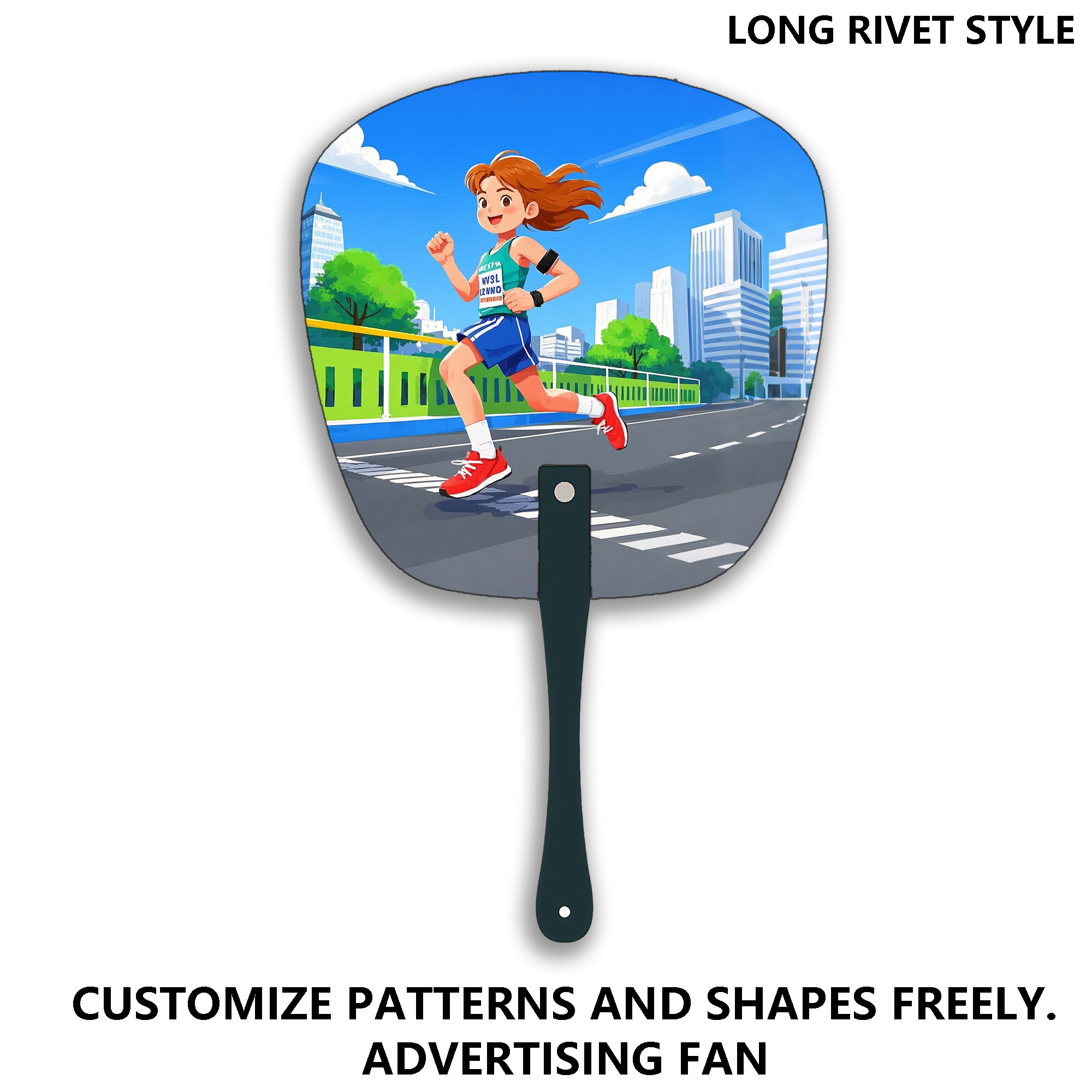 Eco-Friendly Custom Hand Fans - Ideal for Marketing 2