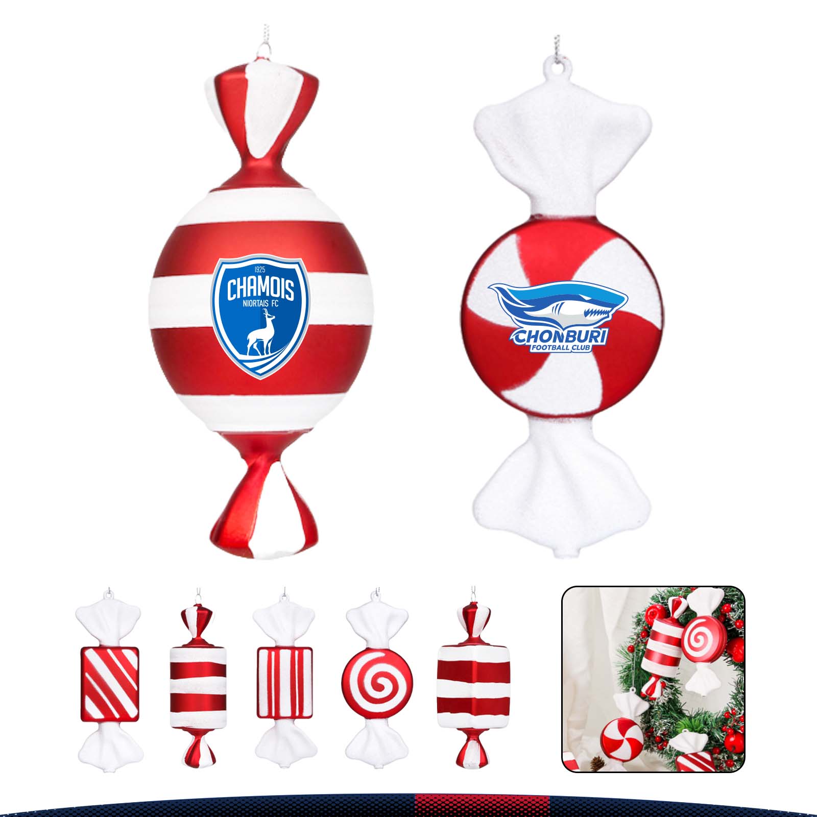 Christmas Candy Pendant 3