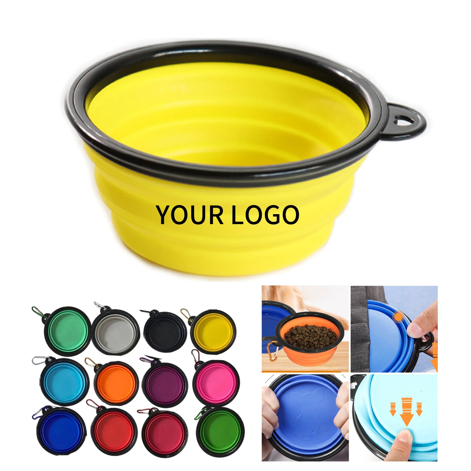 Collapsible Pet Bowl 12oz 1