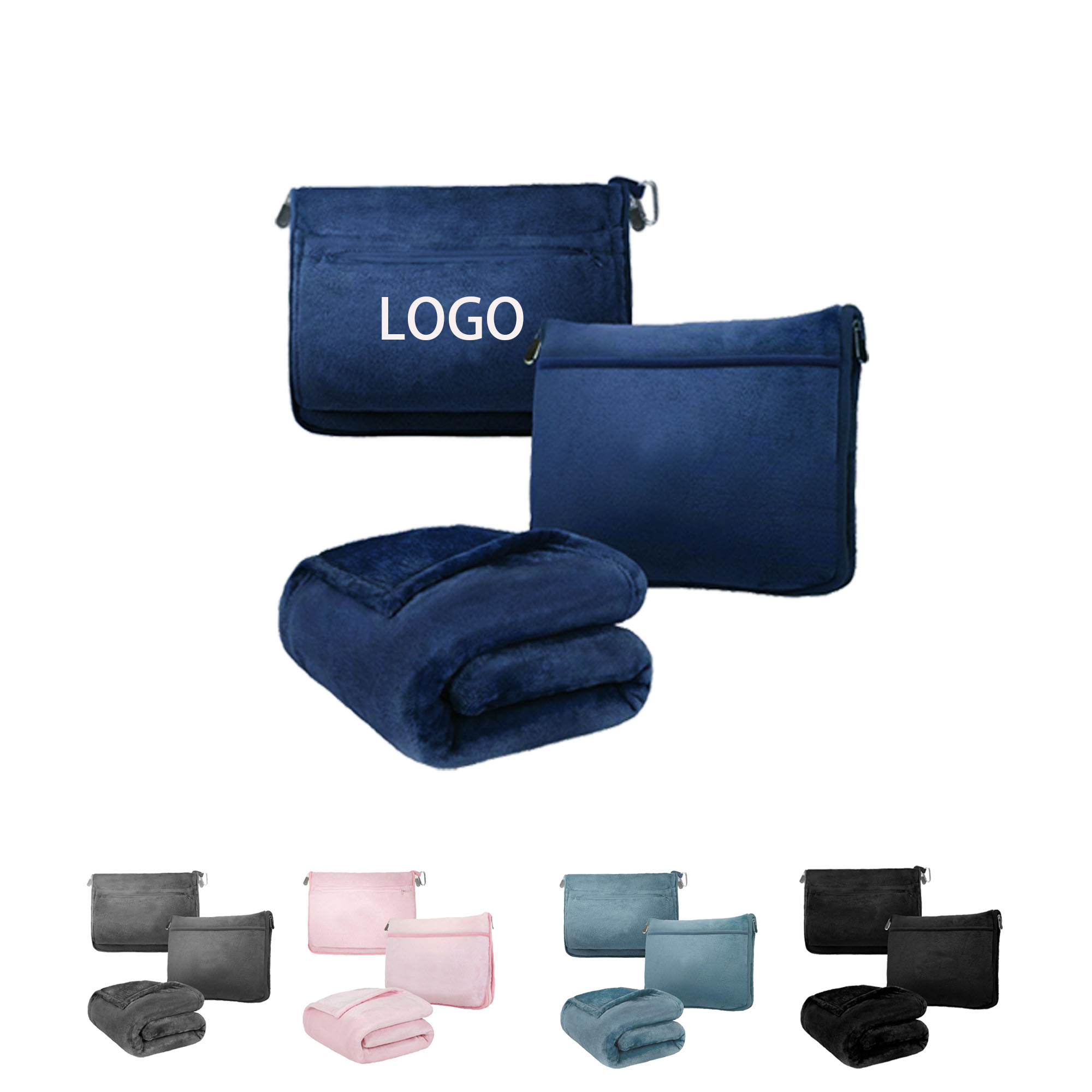 Travel 2-in-1 Vacuum Compressed Blanket 1