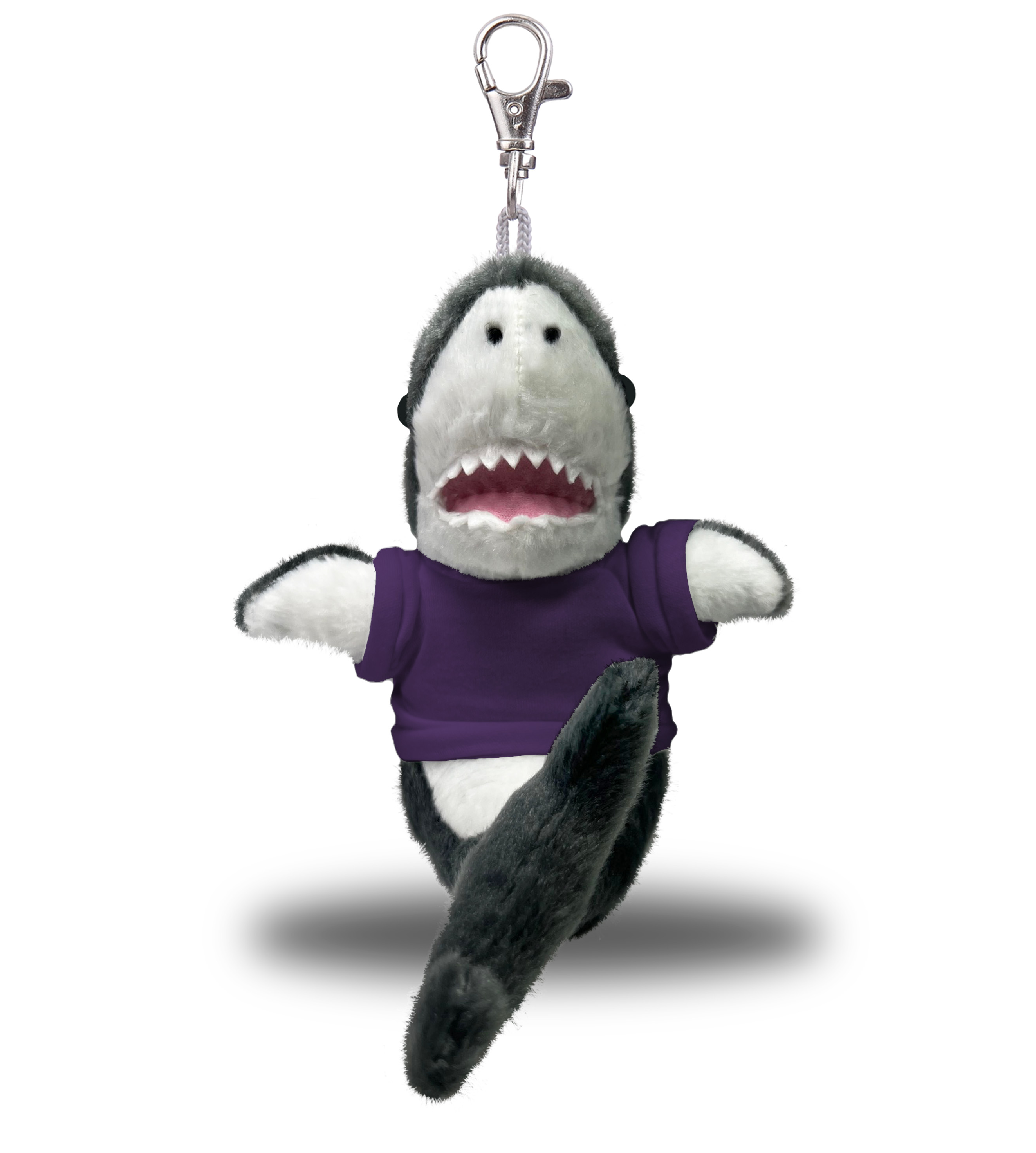 Great White Shark 4" Keychain w/ T-Shirt 2