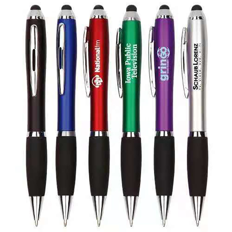 Universal 2 in 1 Stylus Ballpoint Pen for Touch Screens 4