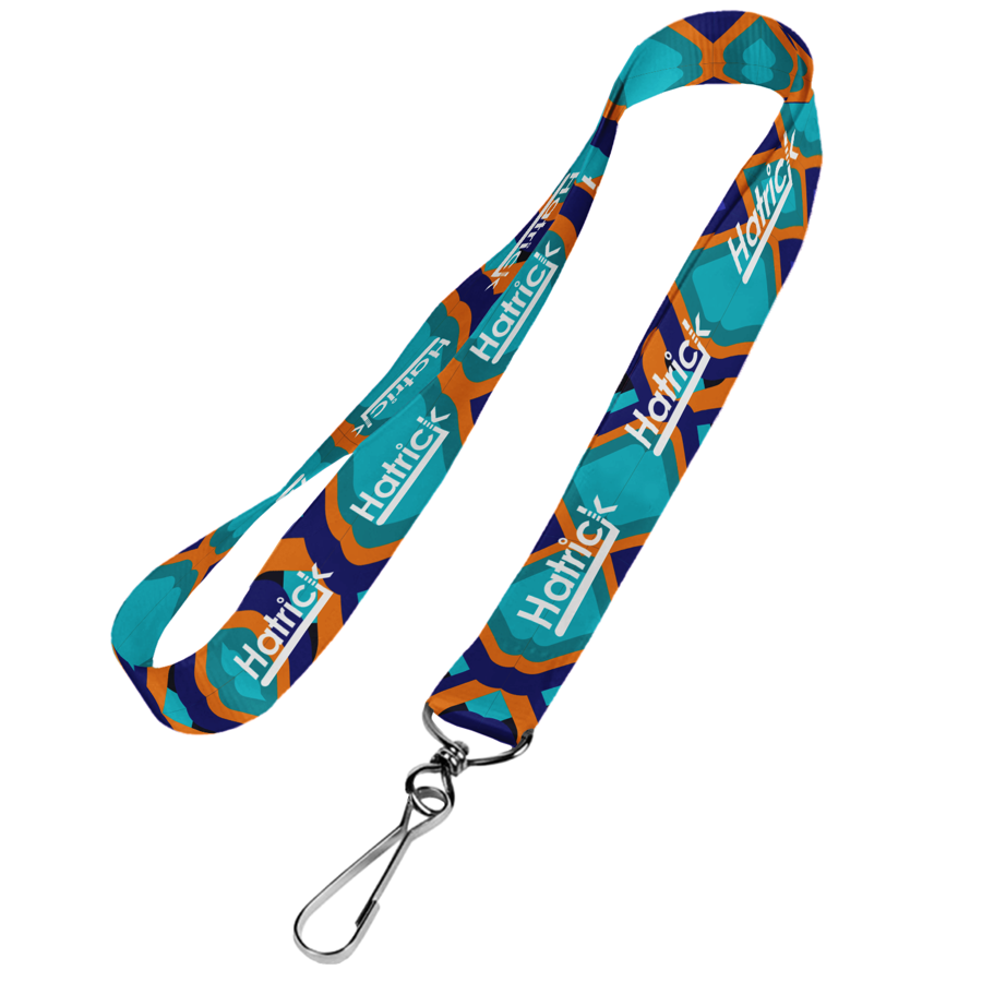 Sublimation 1" Wide Lanyard 3