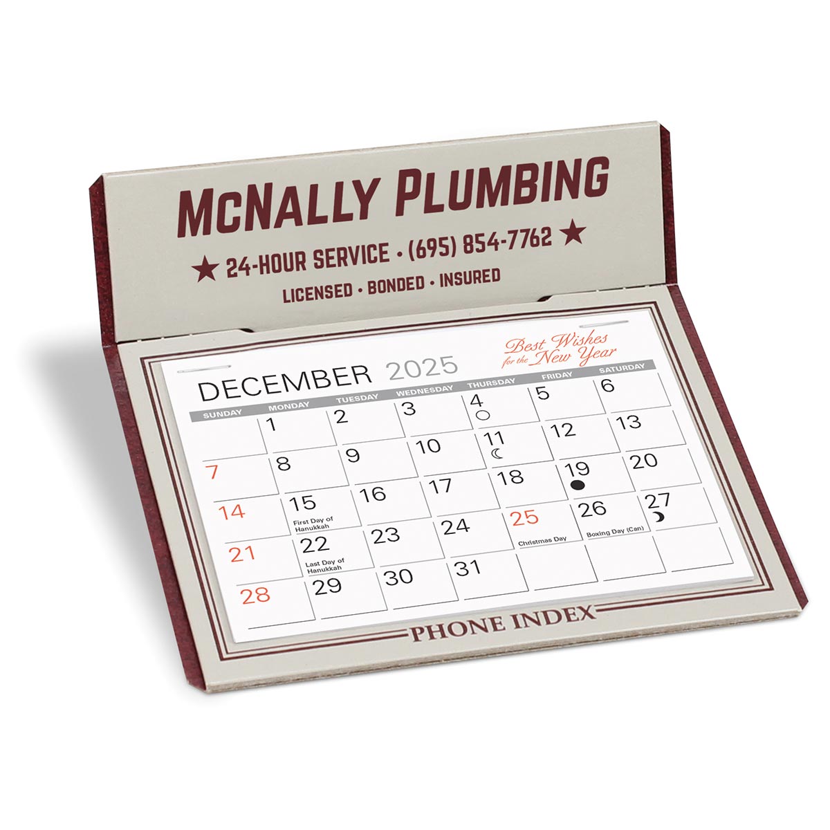 The Graystone Desk Calendar 3
