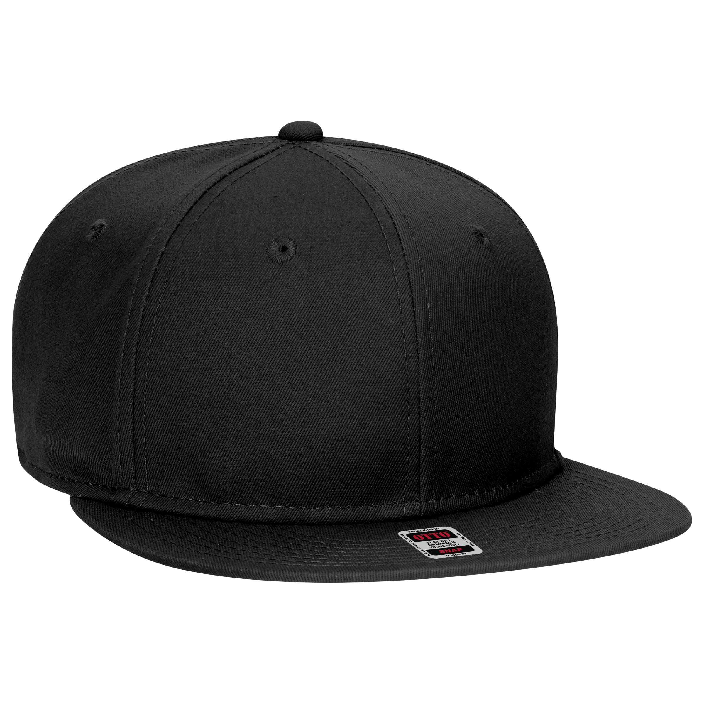OTTO CAP "OTTO SNAP" 6 Panel Mid Profile Snapback Hat