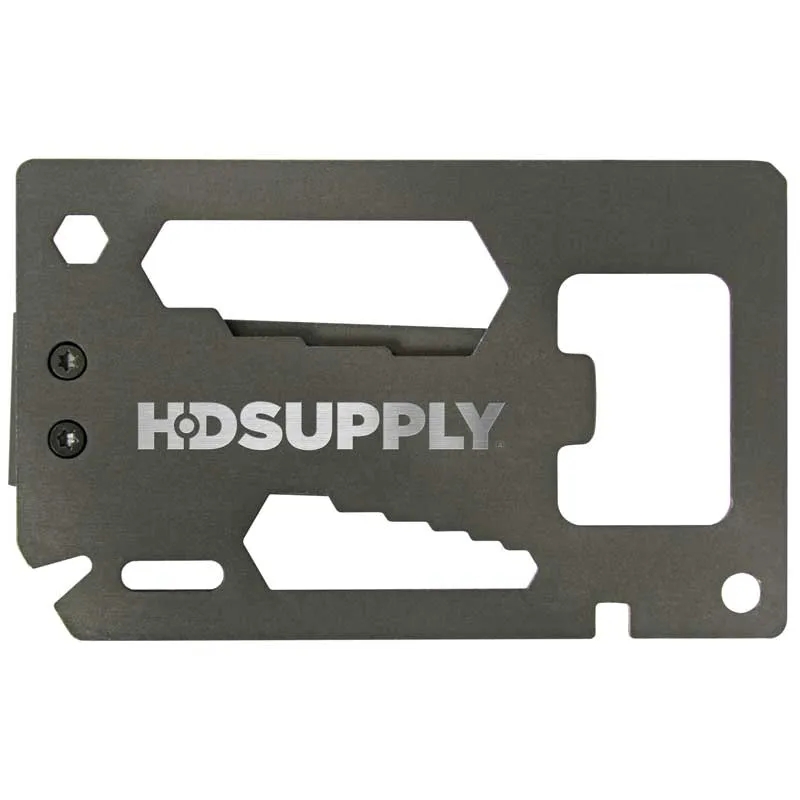 The Allegheny Multi-Tool Card with Money Clip 9