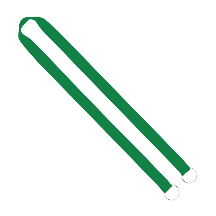 3/4" Screen Printed Lanyard with Double Clips 4