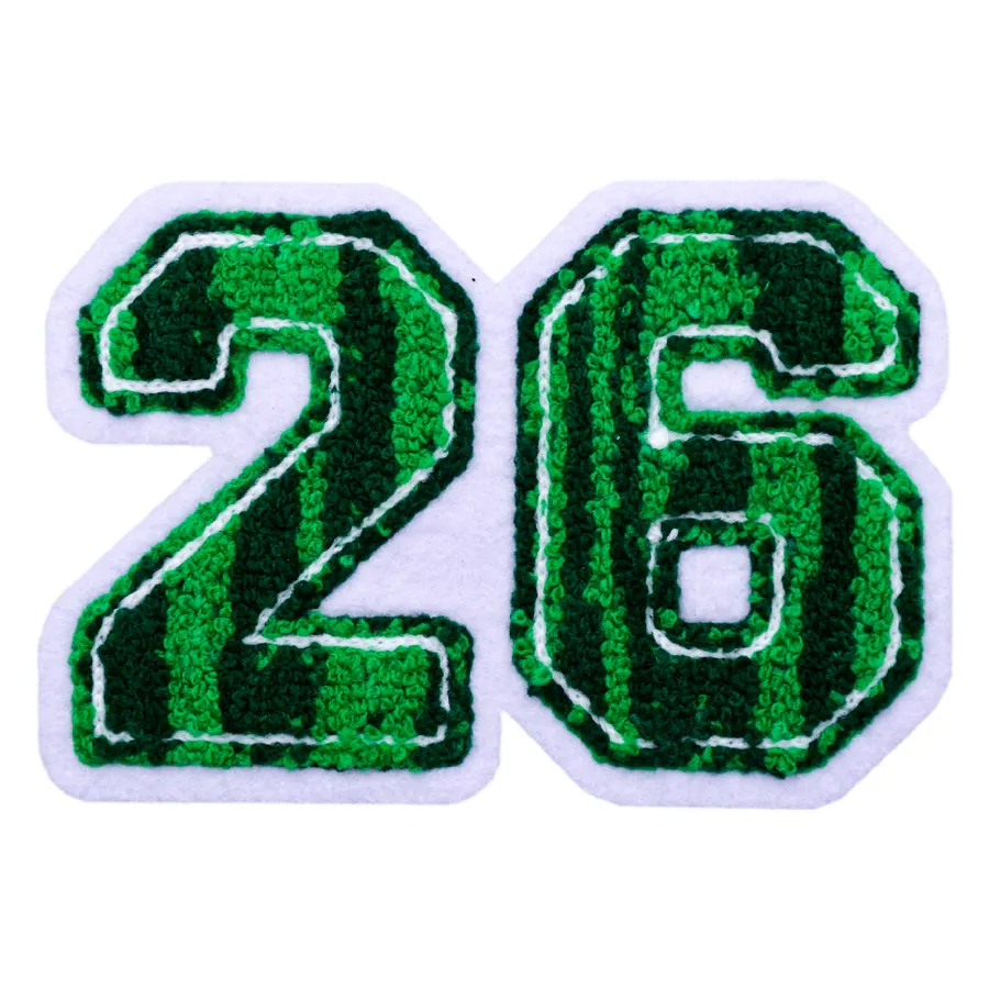 Multi Color Chenille Patch 22