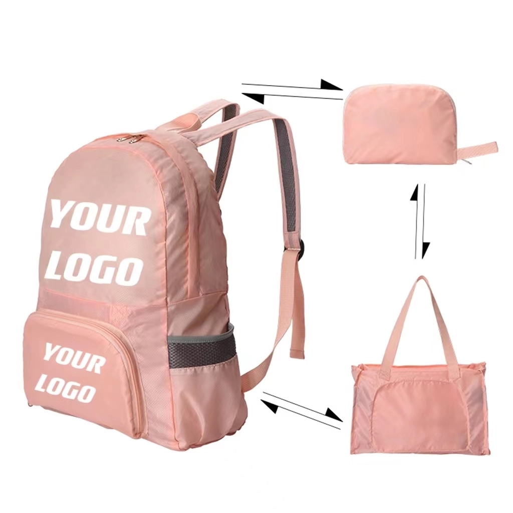 Polyester Three In One Folding Backpack 6