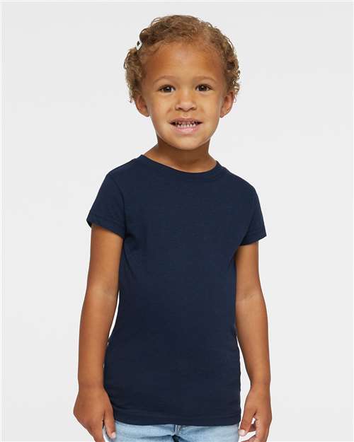 Toddler Girls Fine Jersey Tee - 3316 1
