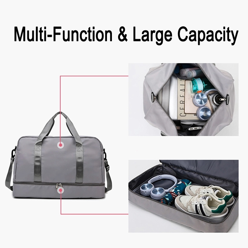 Travel Sports Tote Handbag & Yoga Gym Weekender Duffel Bag 18