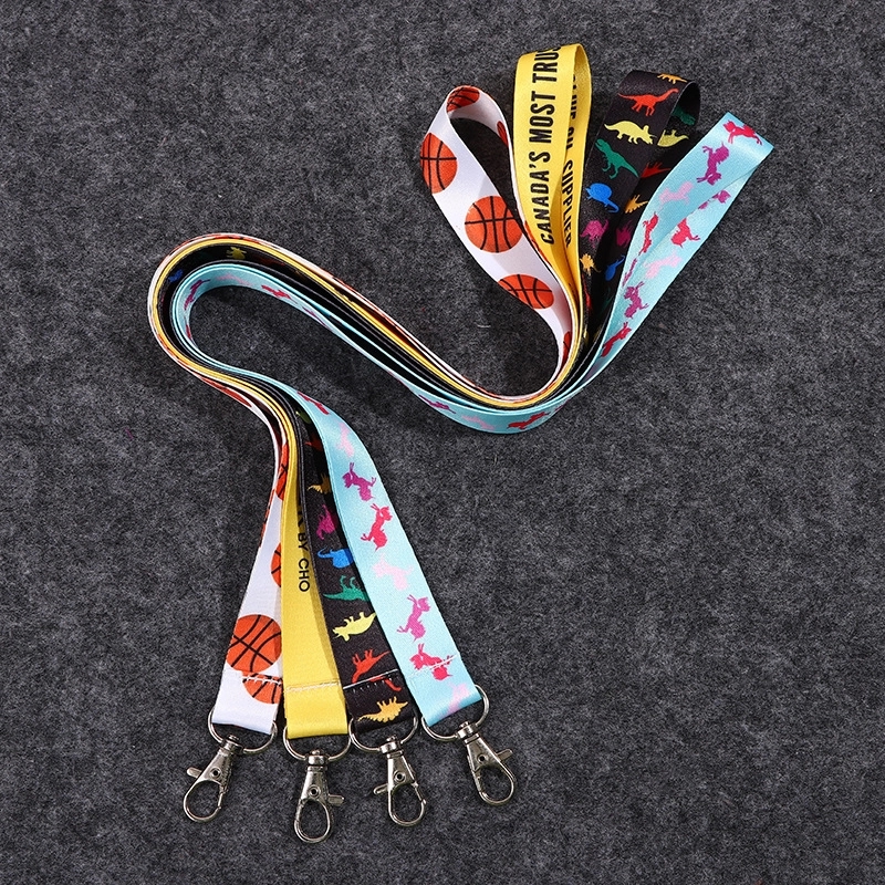 1 inch Wide Polyester Lanyard 1