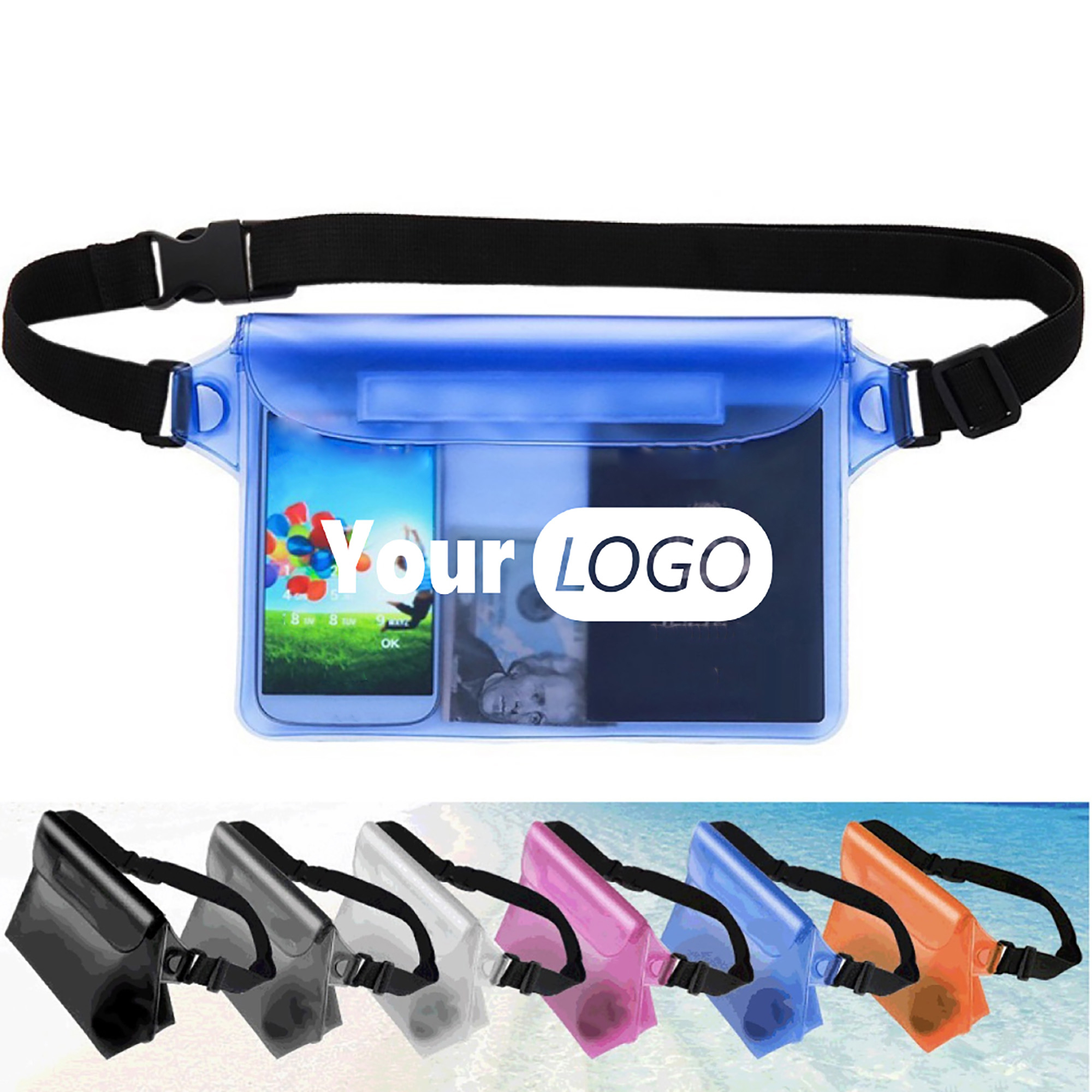 Waterproof Pouch with Adjustable Belt 2