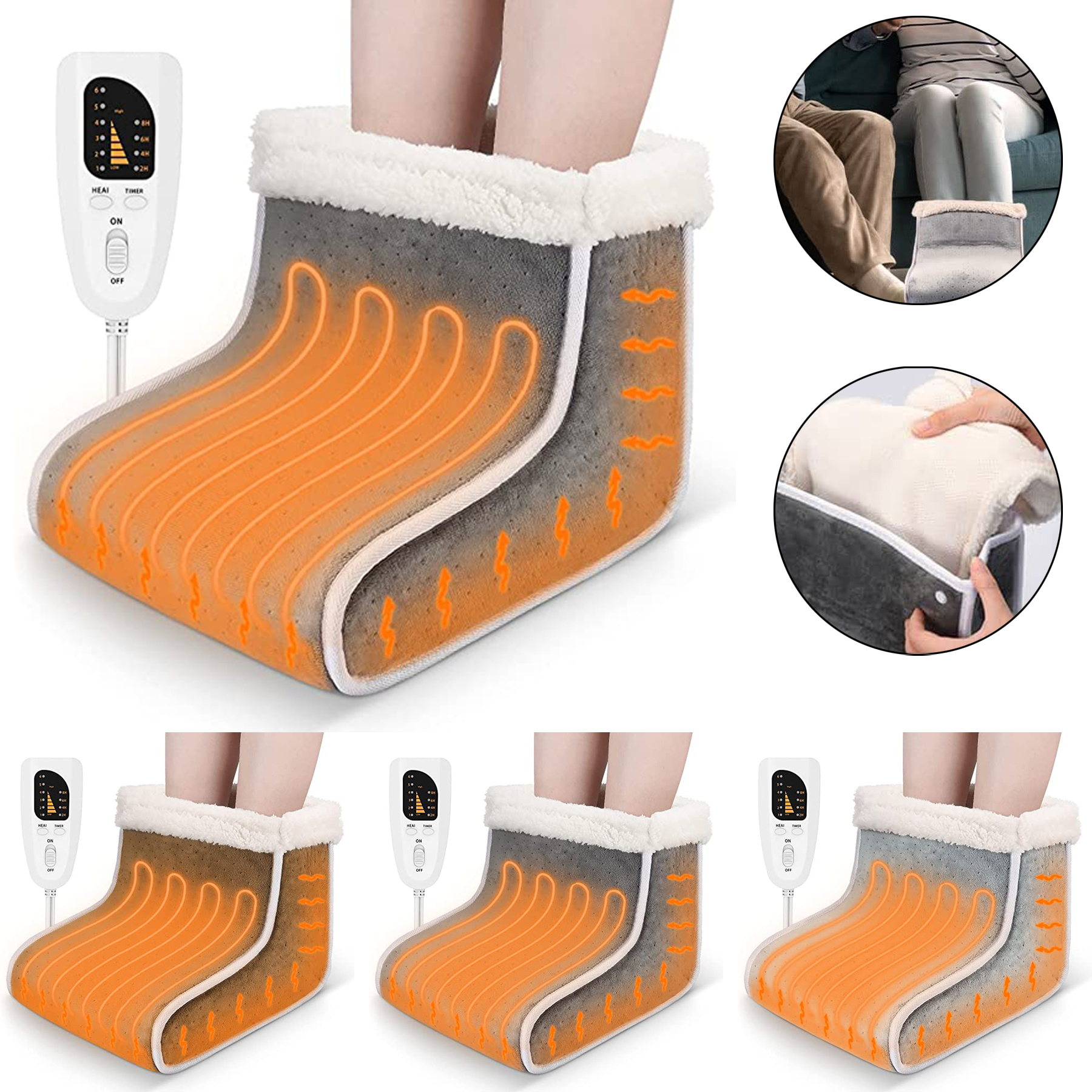 Electric Heated Foot Warmer 1