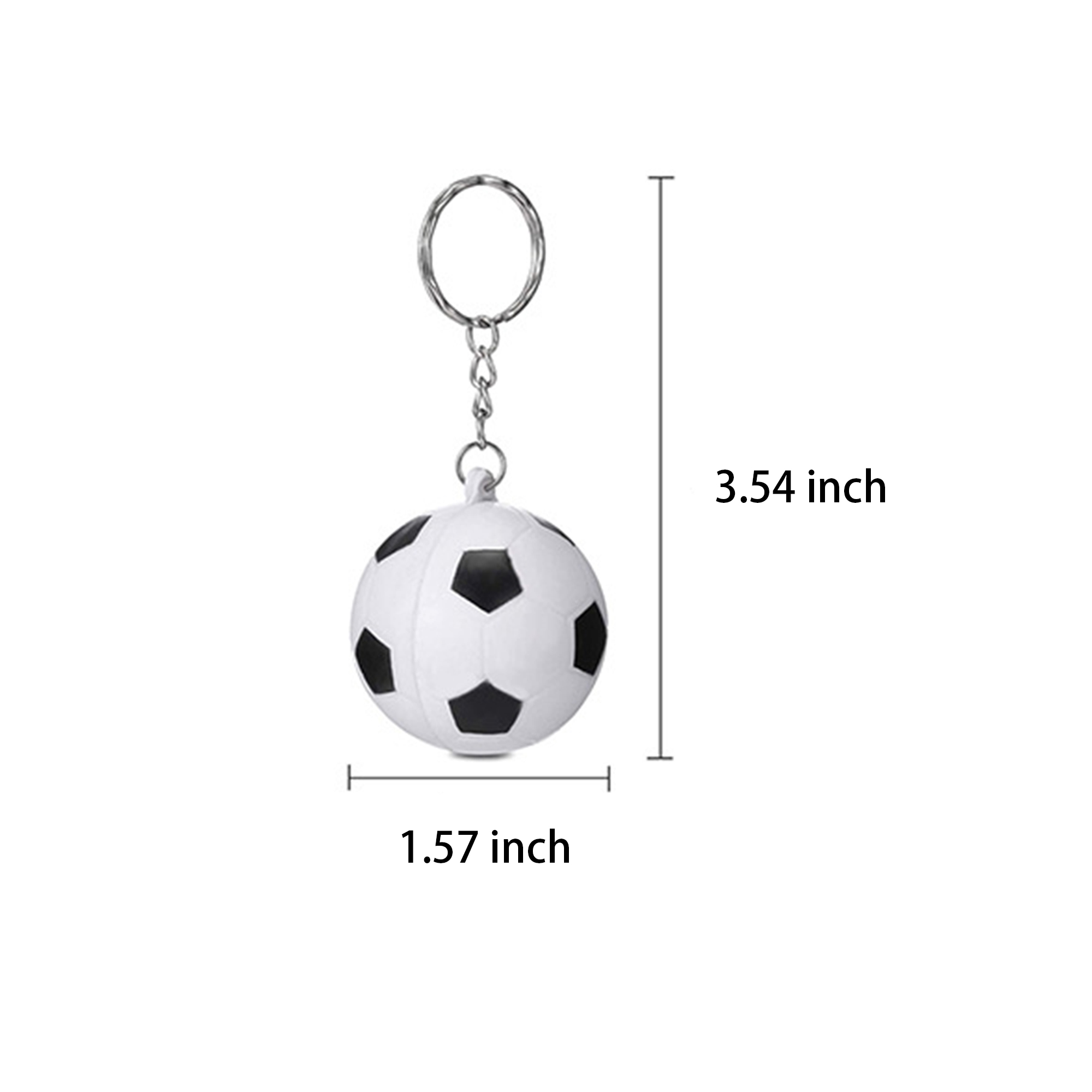 Stress Relief Ball Keyrings 3