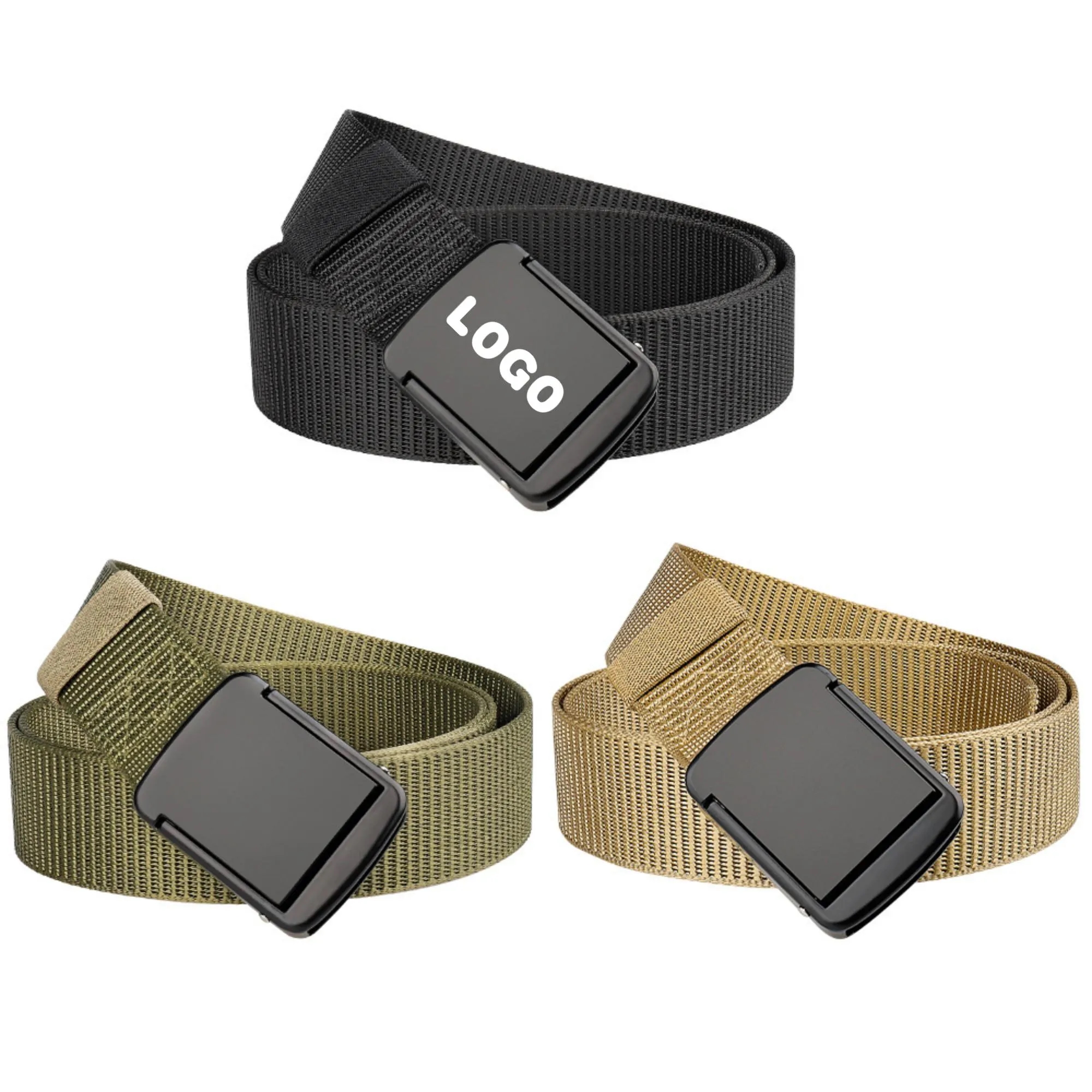 MOQ 50pcs Adjustable Nylon Tactical Belt 5