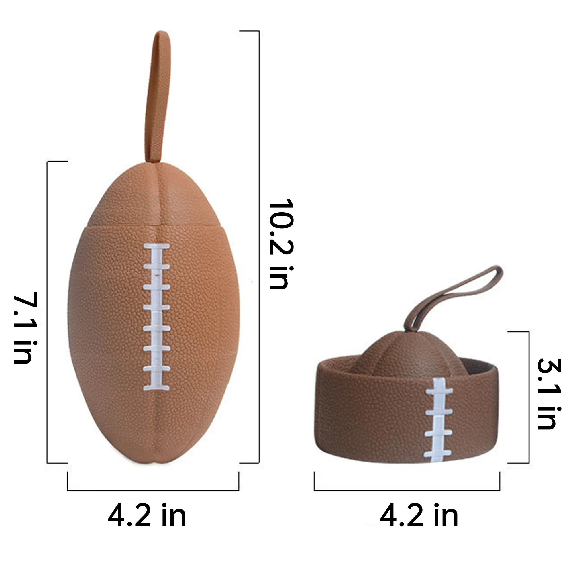 Ultimate 25oz Football Water Bottle 2