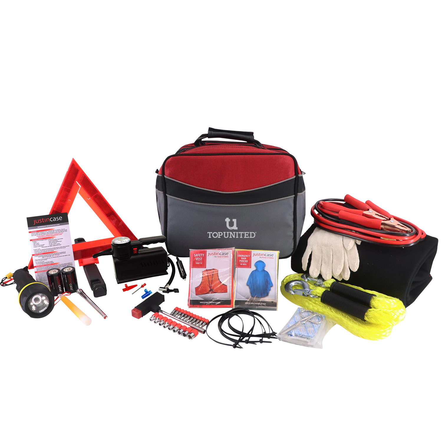 Roadside Safety Automotive Kit (92 pieces) 2